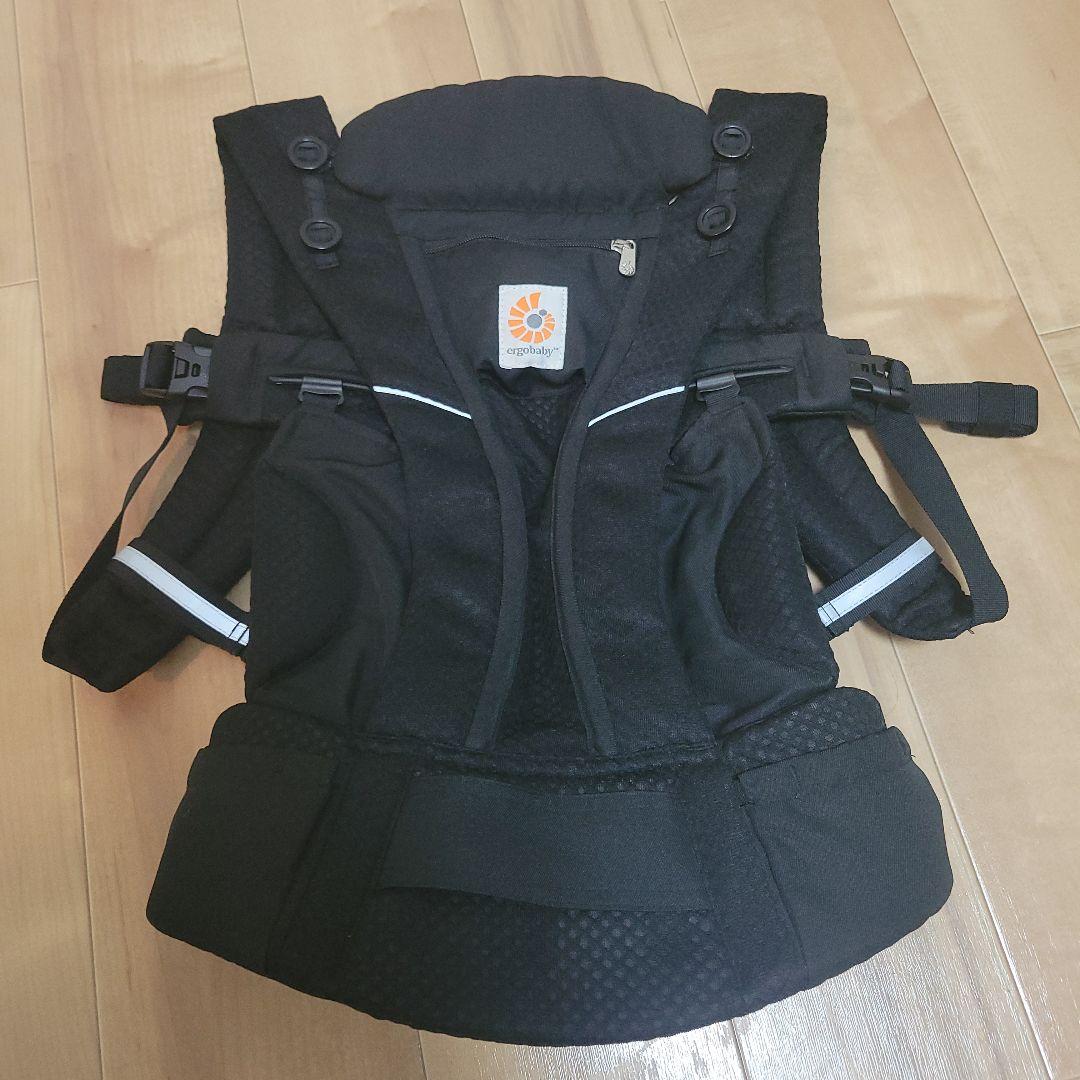 エルゴベビー 抱っこ紐 オムニブリーズ メッシュ オニキスブラック