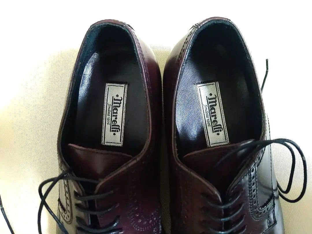 新品・未使用　イタリア製 Marelli マレリー 本革 ビジネス靴 サイズ40