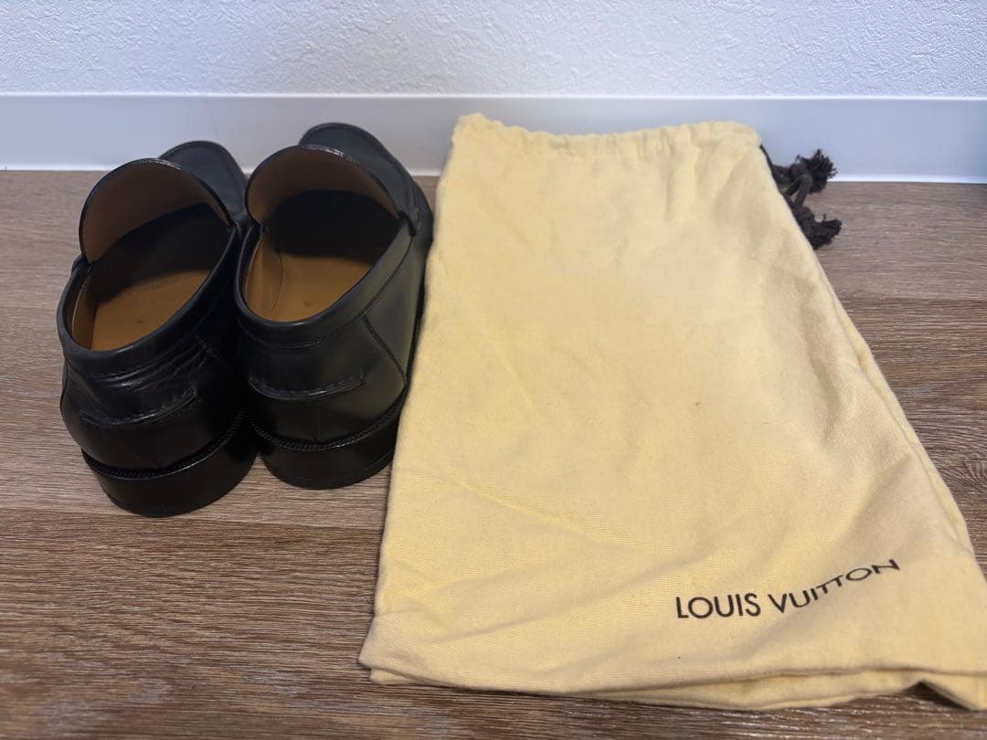 LOUIS VUITTON サイズ8 ローファー 収納袋付き