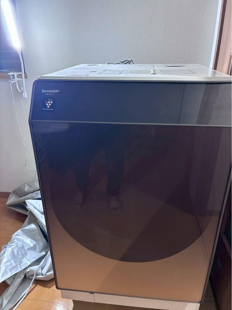 (ともち)SHARP ドラム式洗濯機 本体