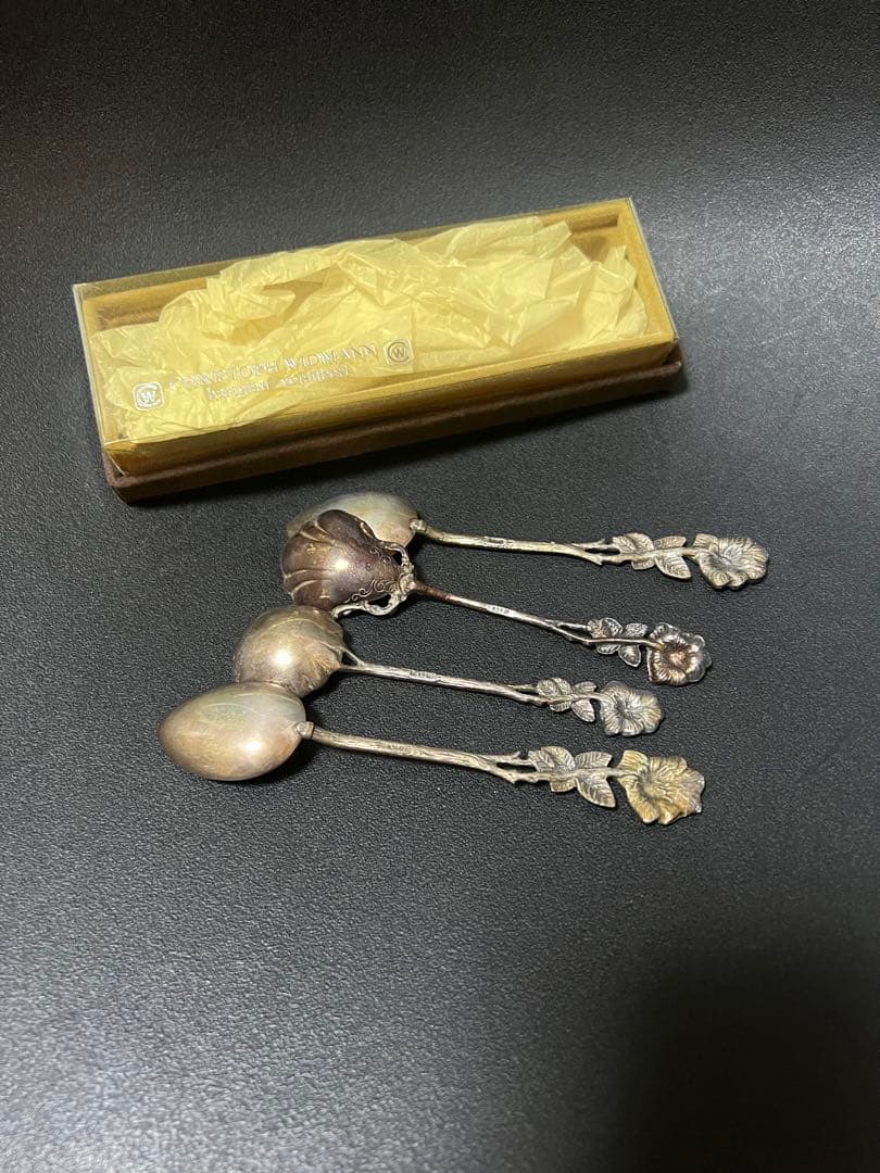 クリストフウィドマン ドイツ製　シルバー　スプーン　カトラリー　4点