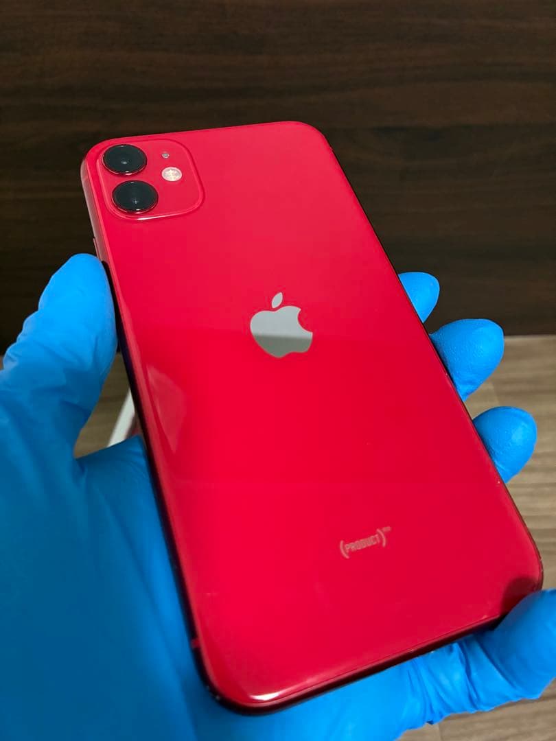 iPhone11 128GB本体　レッド　赤