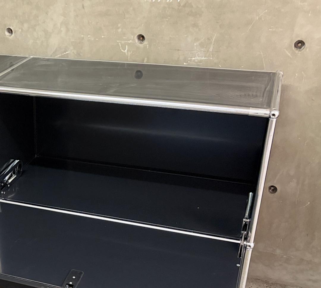 USM Haller ２列２段サイドボード キャビネット