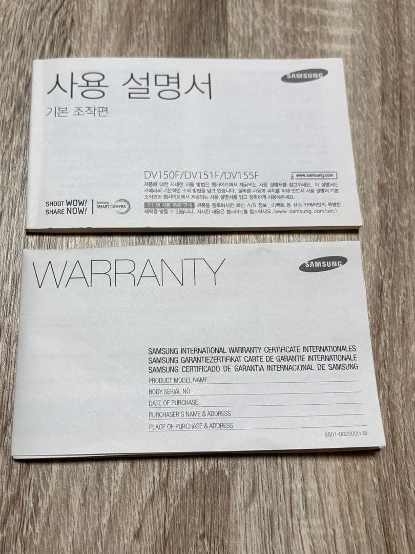 サムスン　デジカメ　DV150F ホワイト