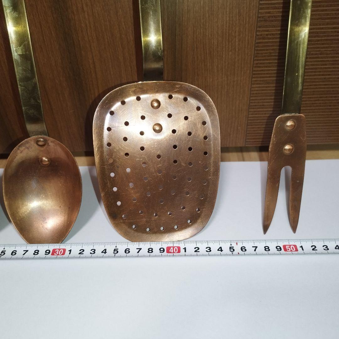 【希少】MAUVIEL 銅製 レードルなど 調理器具 5点セット
