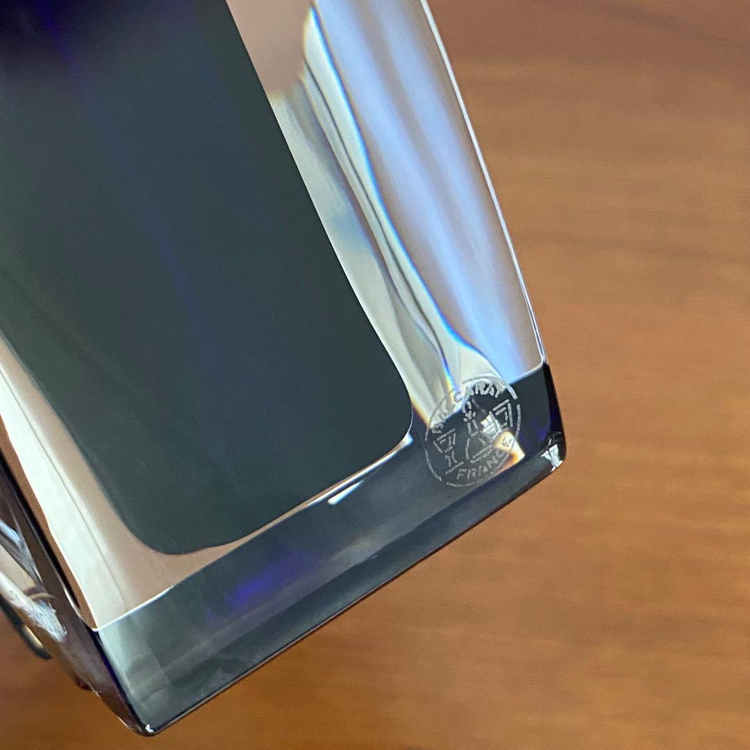 Baccarat バカラ オセアニア ブルー 花瓶 フラワーベース