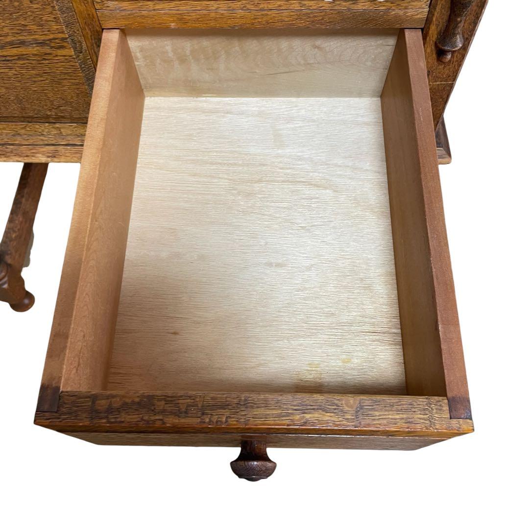 三越Brugge ブルージュ オーク材ドレッサー　英国クラシカル クラシック家具