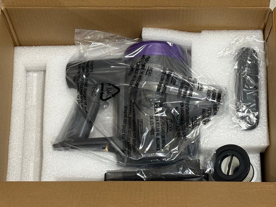 掃除機 コードレス　業界トップレベルの90KPa超強力吸引・65分連続稼働