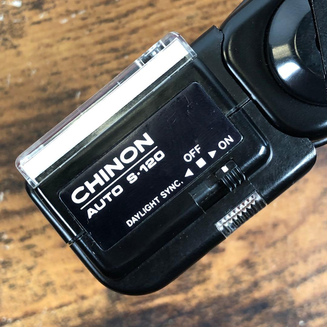 ジャンク CHINON bellami 蛇腹式 S-120 35mm F2.8