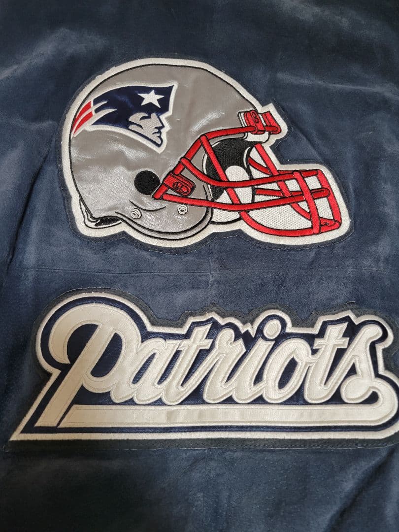 早い者勝ち♦NEWENGLAND Patriots 本革スエードスタジャン♦