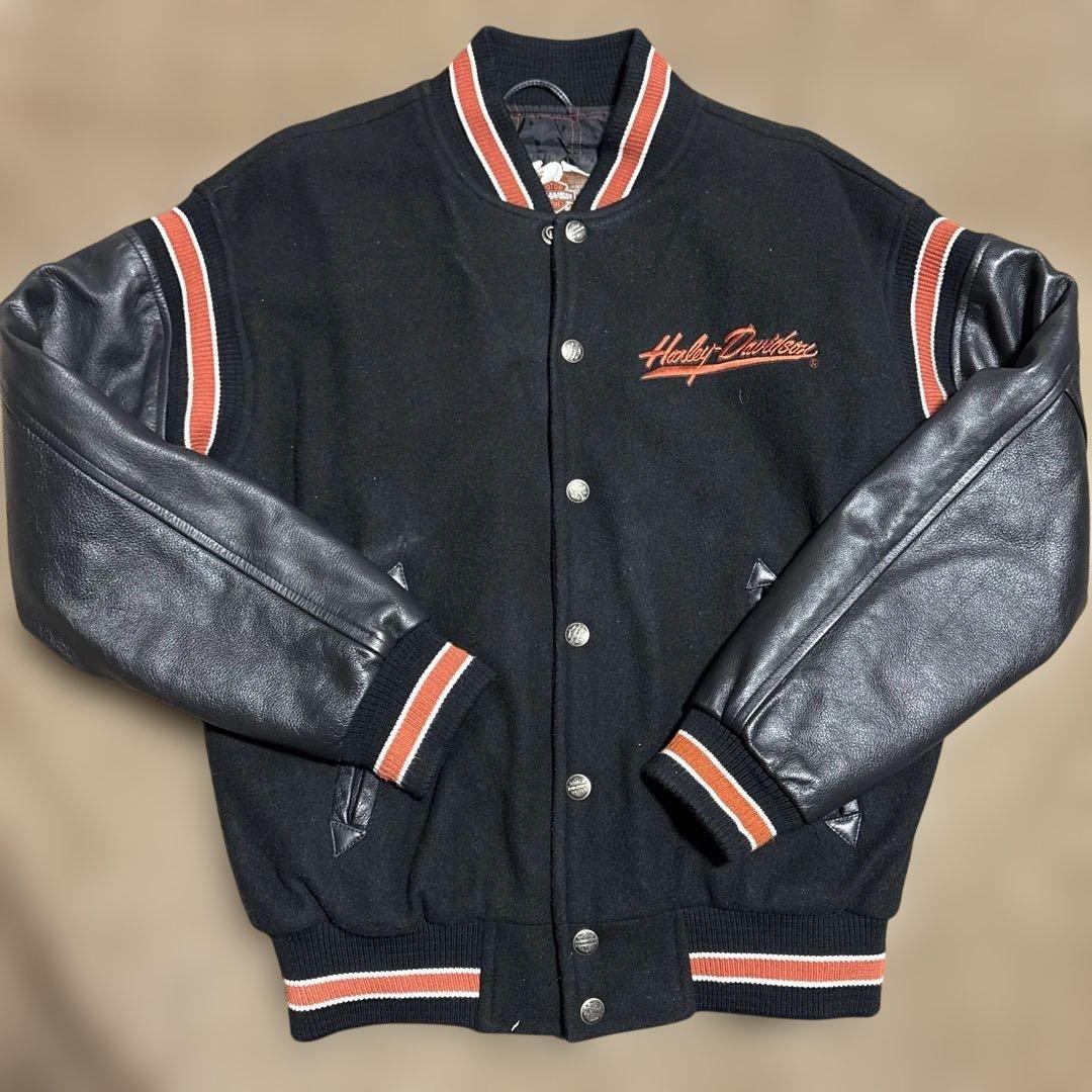 Sサイズ ハーレーダビッドソン　純正　スタジャンmade in USA