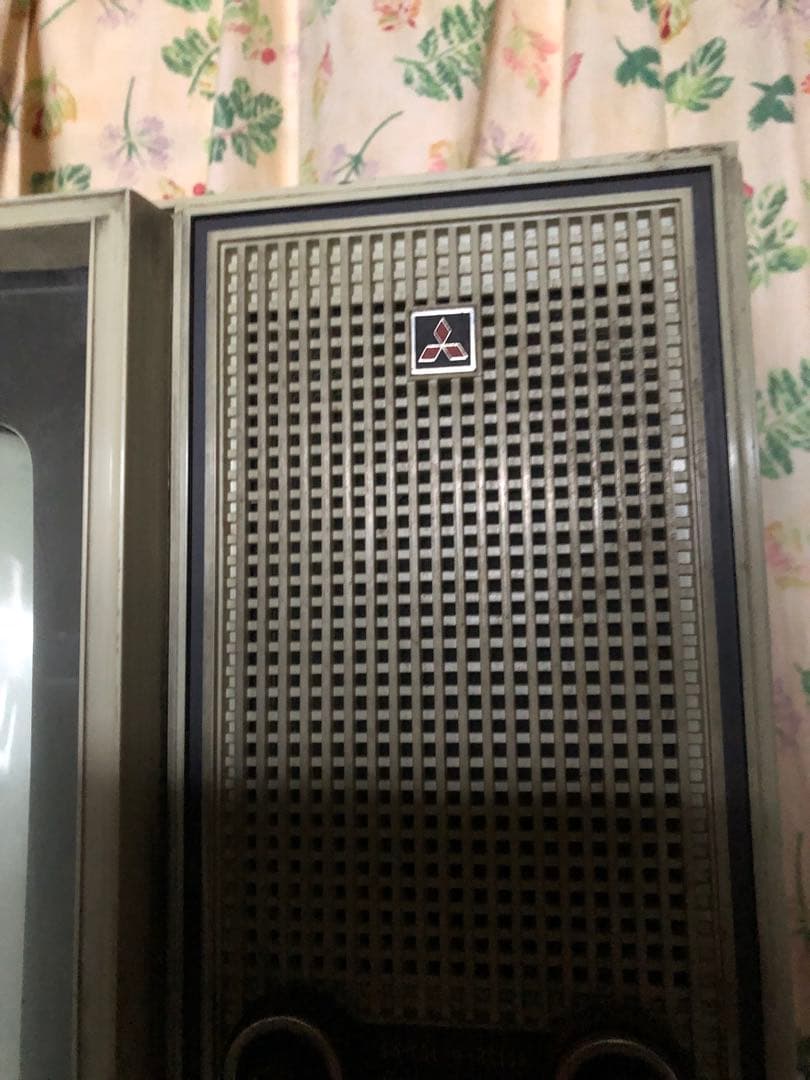 脚付きテレビ昭和レトロ三菱