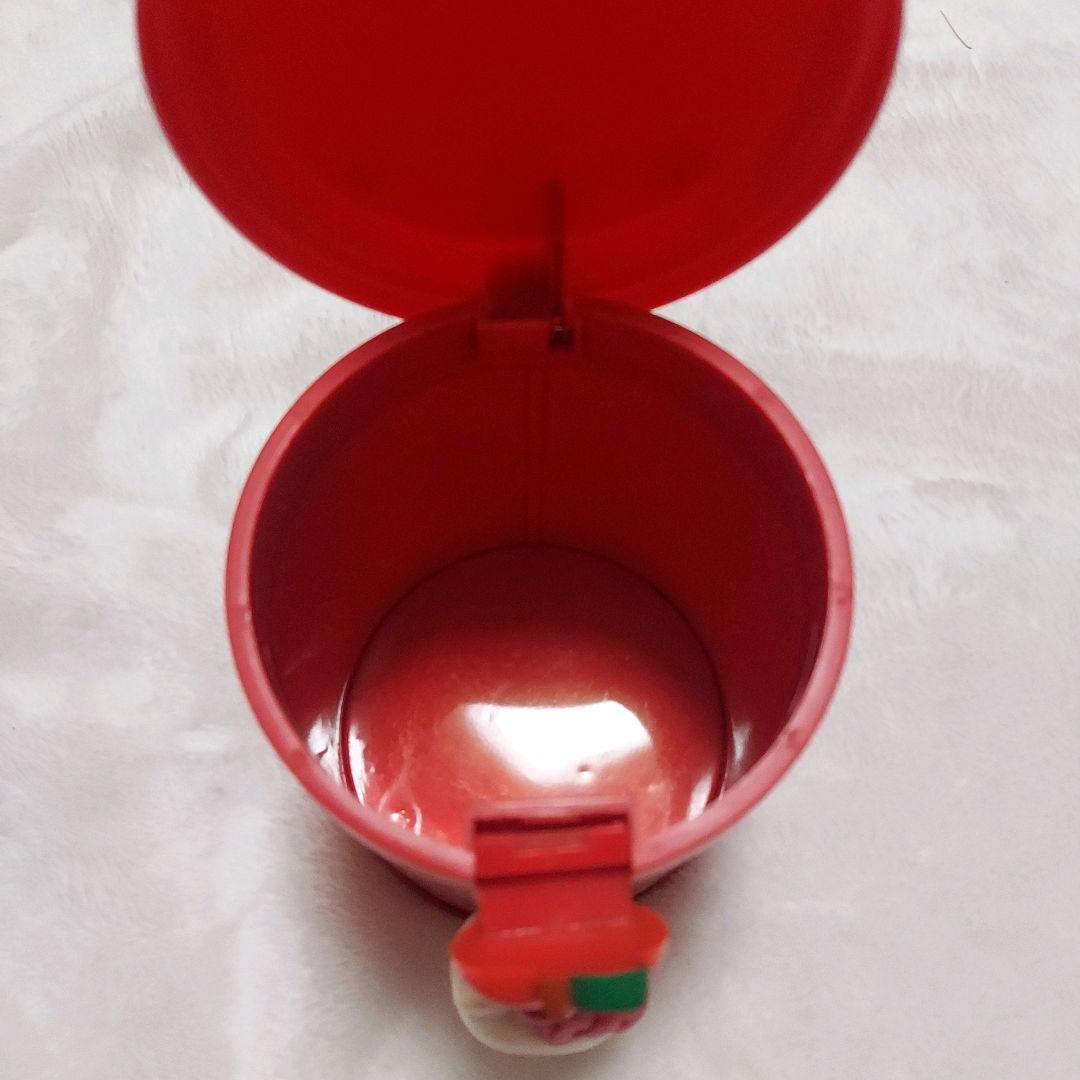 レア☆キティ リンゴ型小物入れ缶ケース 2000年製 レトロキティ ジャンク品