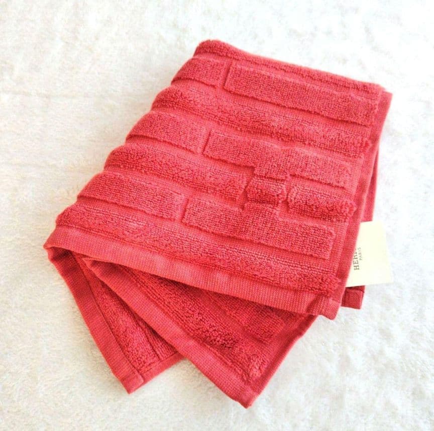 新品・未使用　HERMES エルメス　タオル エルメスオレンジ　即日発送