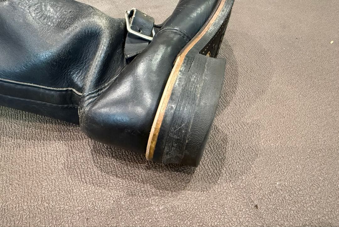 Chippewa チペワ　エンジニアブーツ　レザー茶芯 黒タグ26cm相当