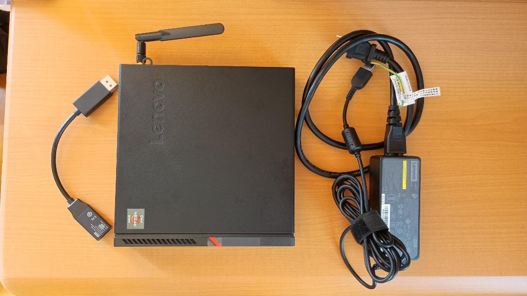 ミニPC LENOVO M715q Ryzen 5 PRO 2400GE