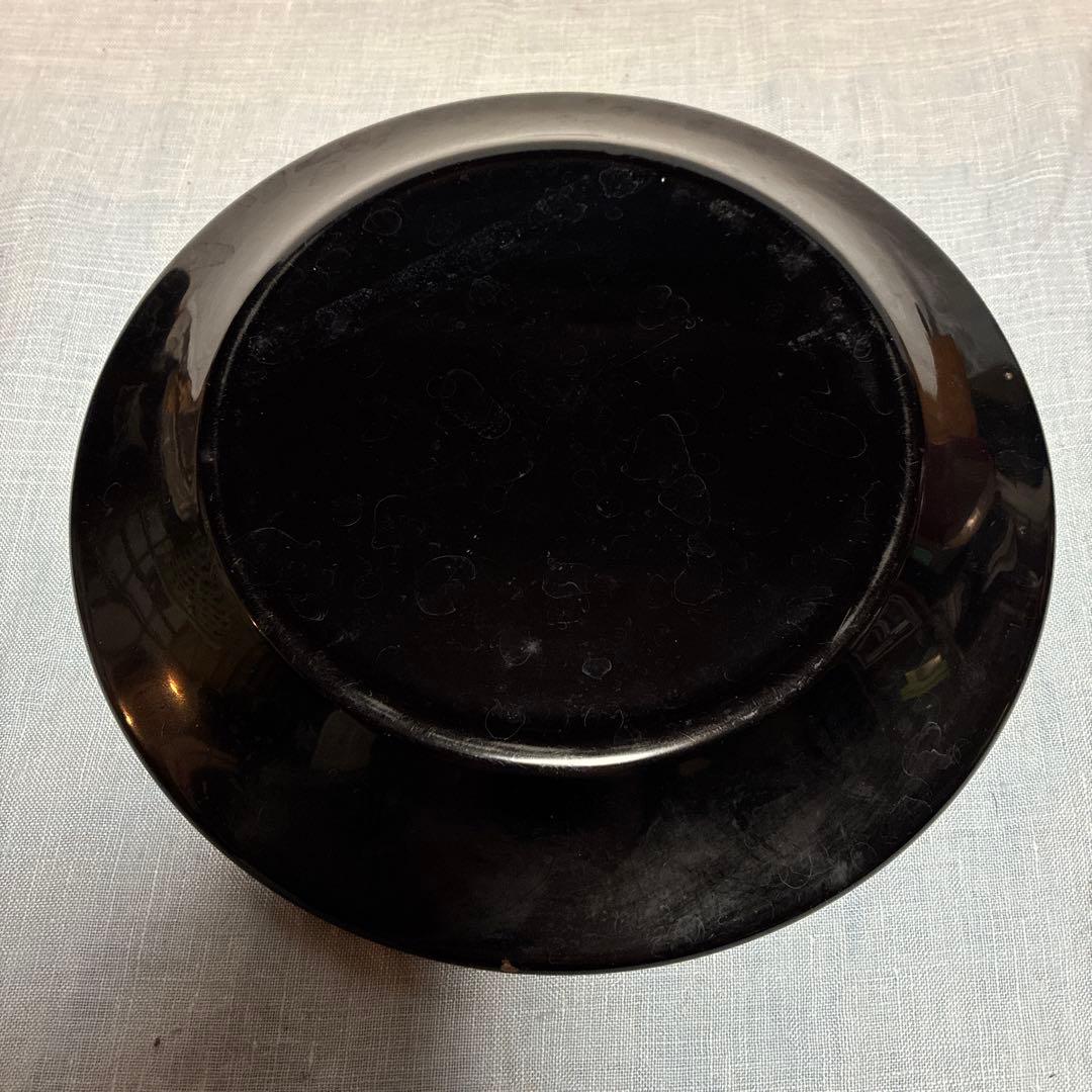 輪島塗　菓子器