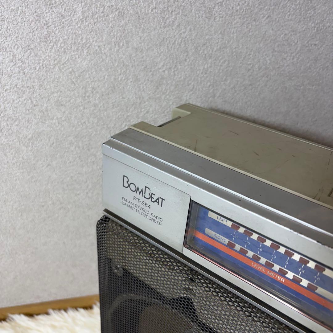 TOSHIBA BOMBEAT RT-S84 ラジカセステレオラジオカセット