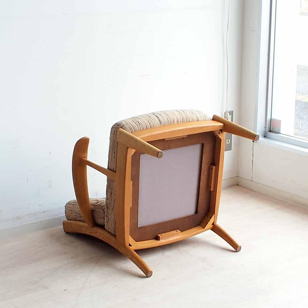 飛騨産業 キツツキ オーク材 1人掛けソファ A ナチュラル ZR24389