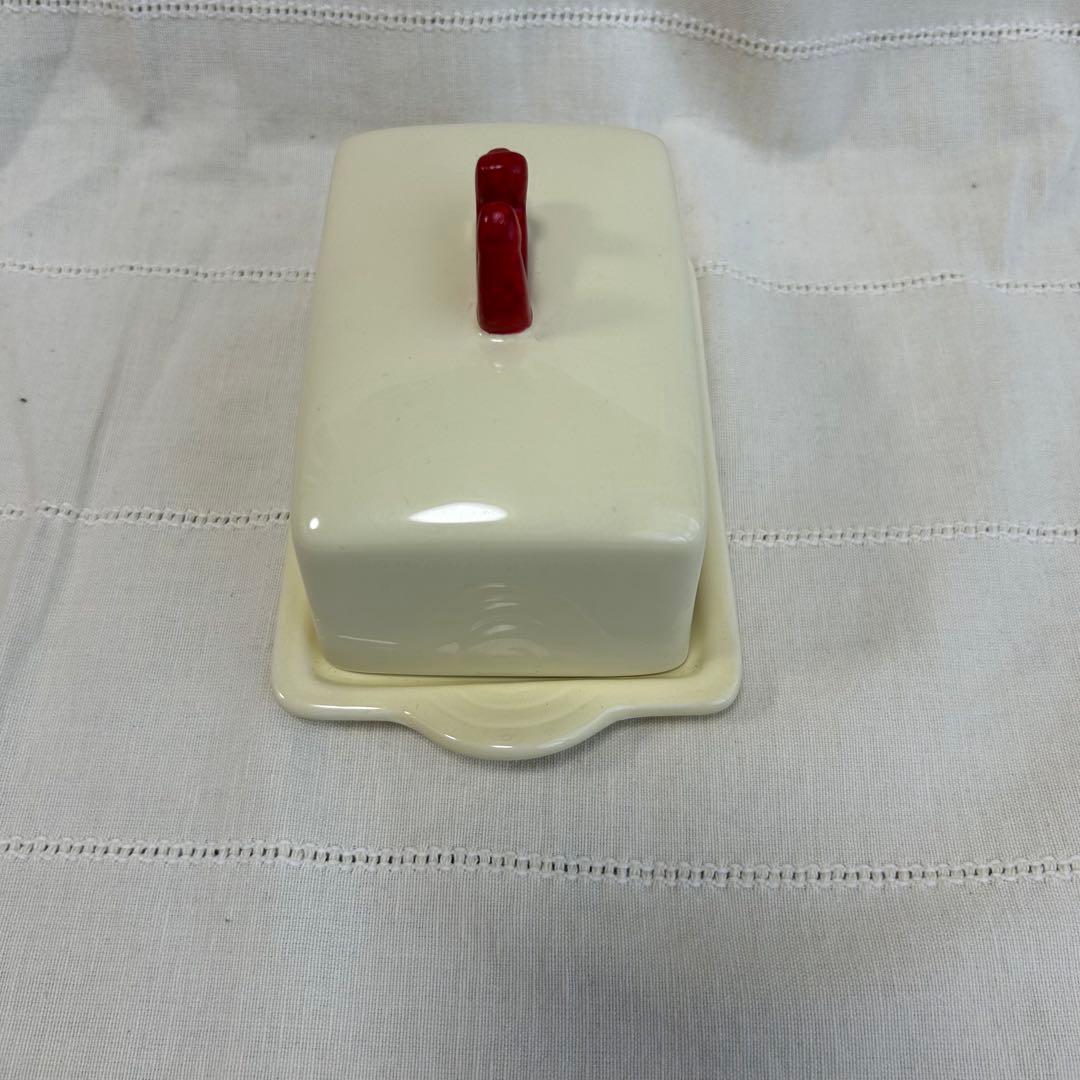 ANCHOR アンカー　バターケース　陶器製　ヴィンテージ