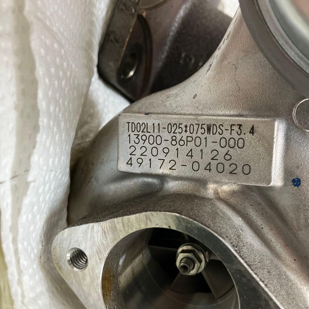 ターボチャージャー スイフトスポーツ（4BA-ZC33S）
