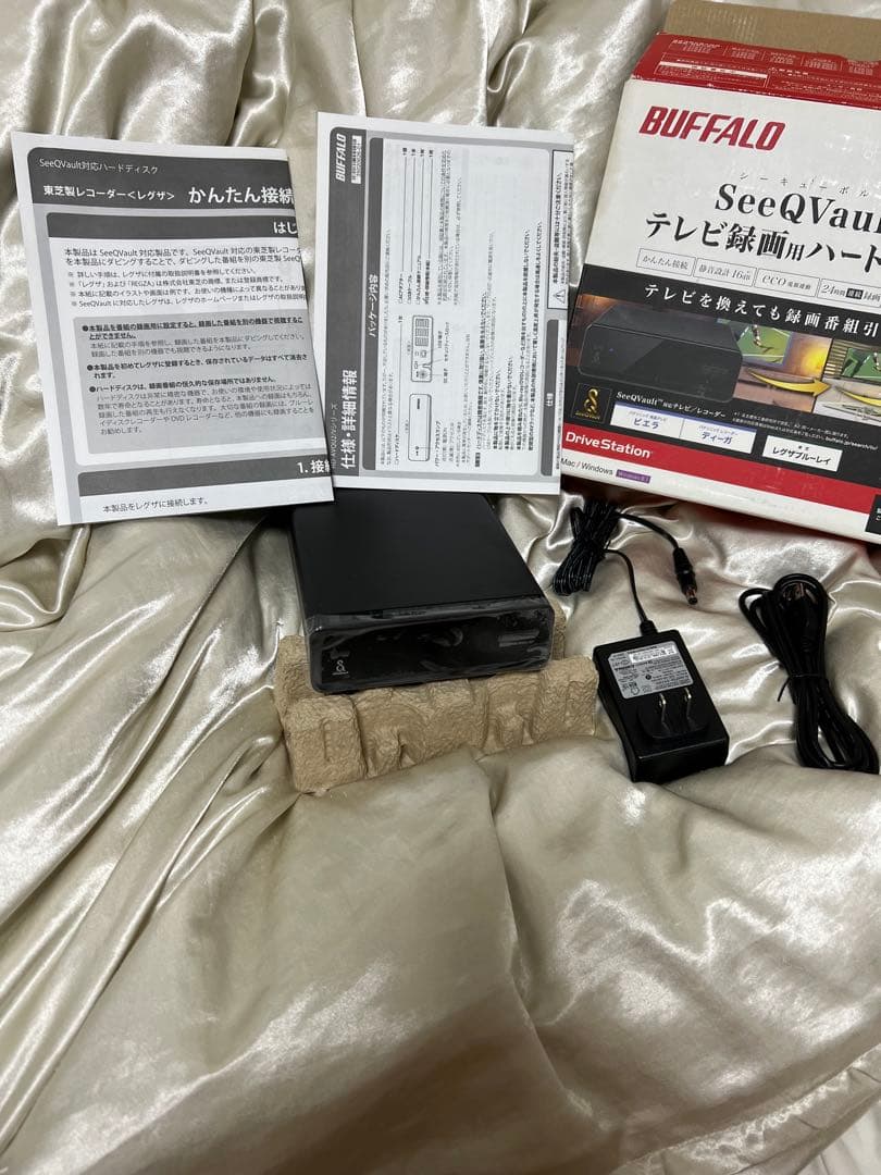 BUFFALO HD-AVQ2.0U2/V 2TB テレビ録画HDD 良好品