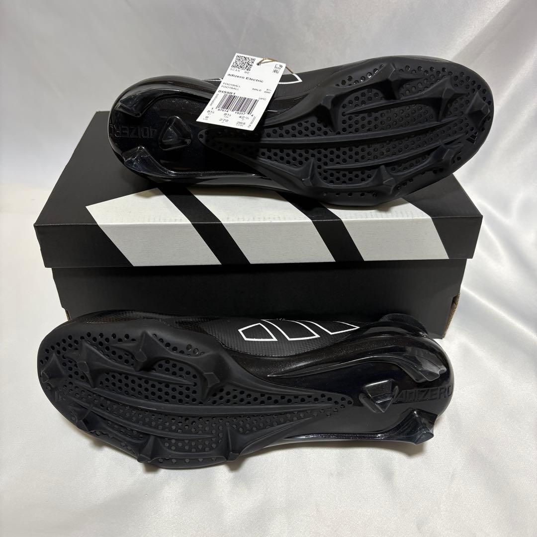 Adizero Electric Ⅱ Cleats BLK/WHT 27.0　S