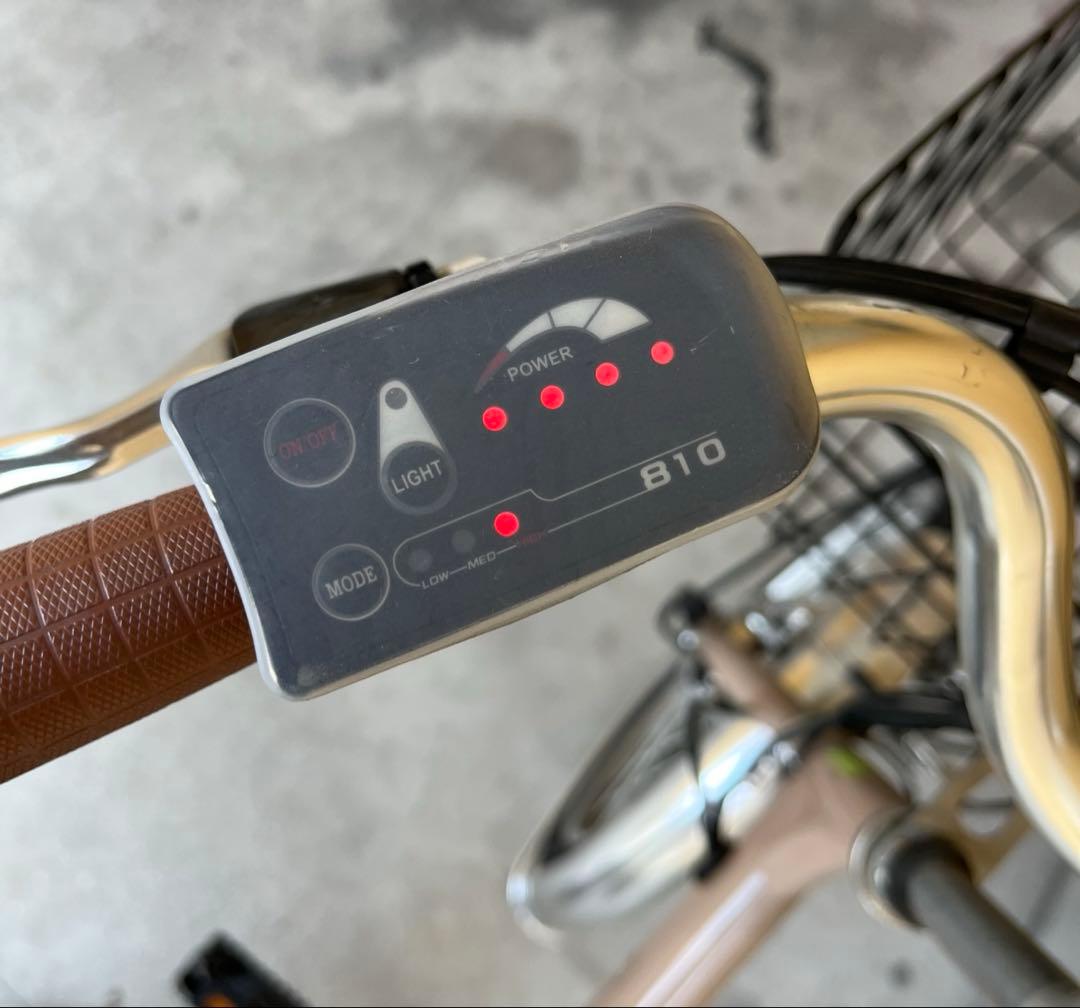 電動自転車　ピルエット　バッテリー8AH