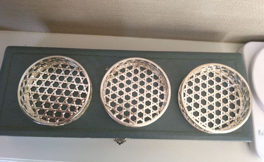 銀製　小皿　3枚