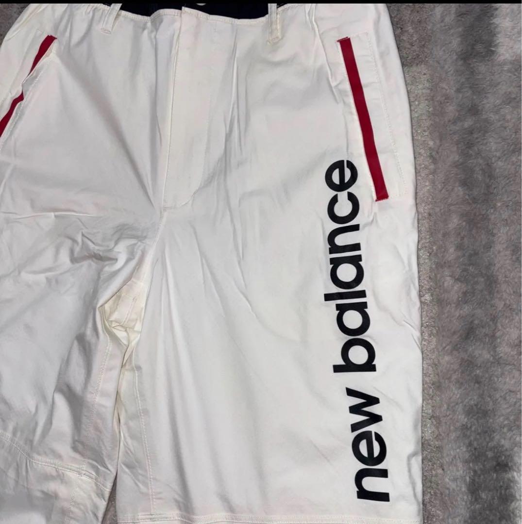 ニューバランスゴルフ　ゴルフパンツ　レインウェア　レインパンツ　4 メンズ　白