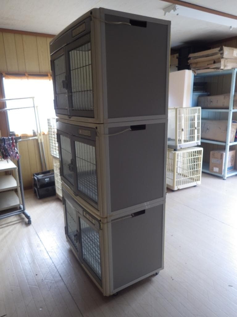 46 ボンビアルコン ペットマンション ユニット両面タイプ 3段分 業務用