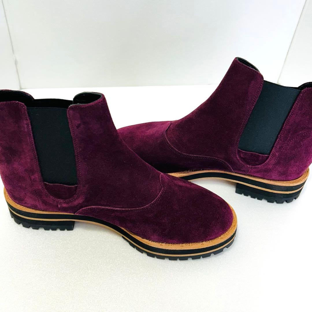 未使用級✨レペット GRAHAM グラハム チェルシーブーツ ラウンドトゥ ボル