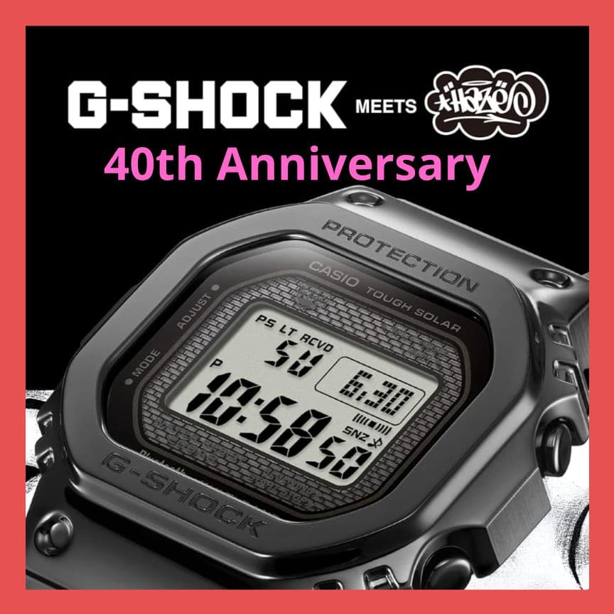 T*o様 カシオ【極美品】GMW-B5000EH-1JR 40周年記念
