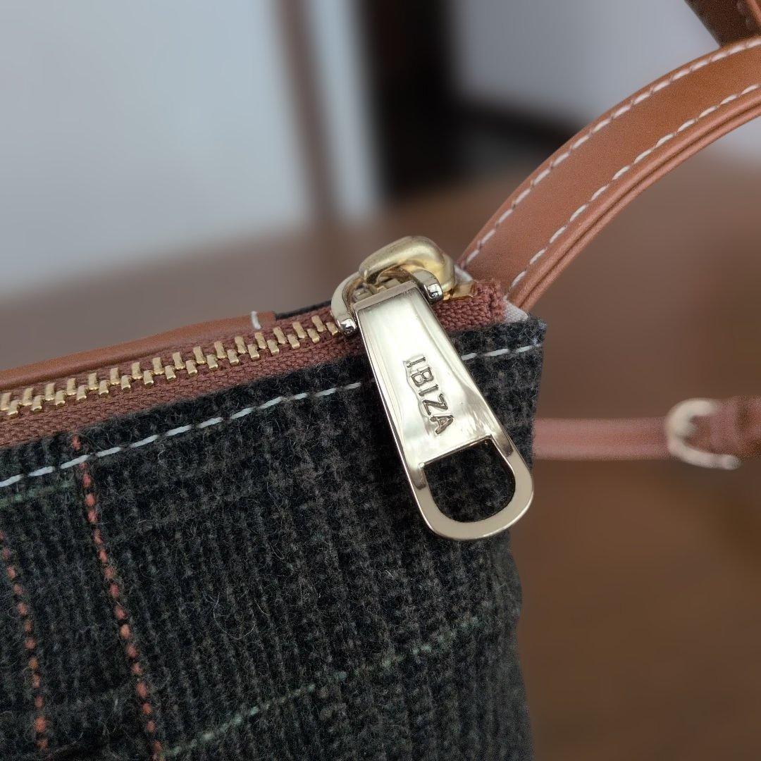 未使用　IBIZA× 尾州WOOL　レペティシオン　ショルダーバッグ