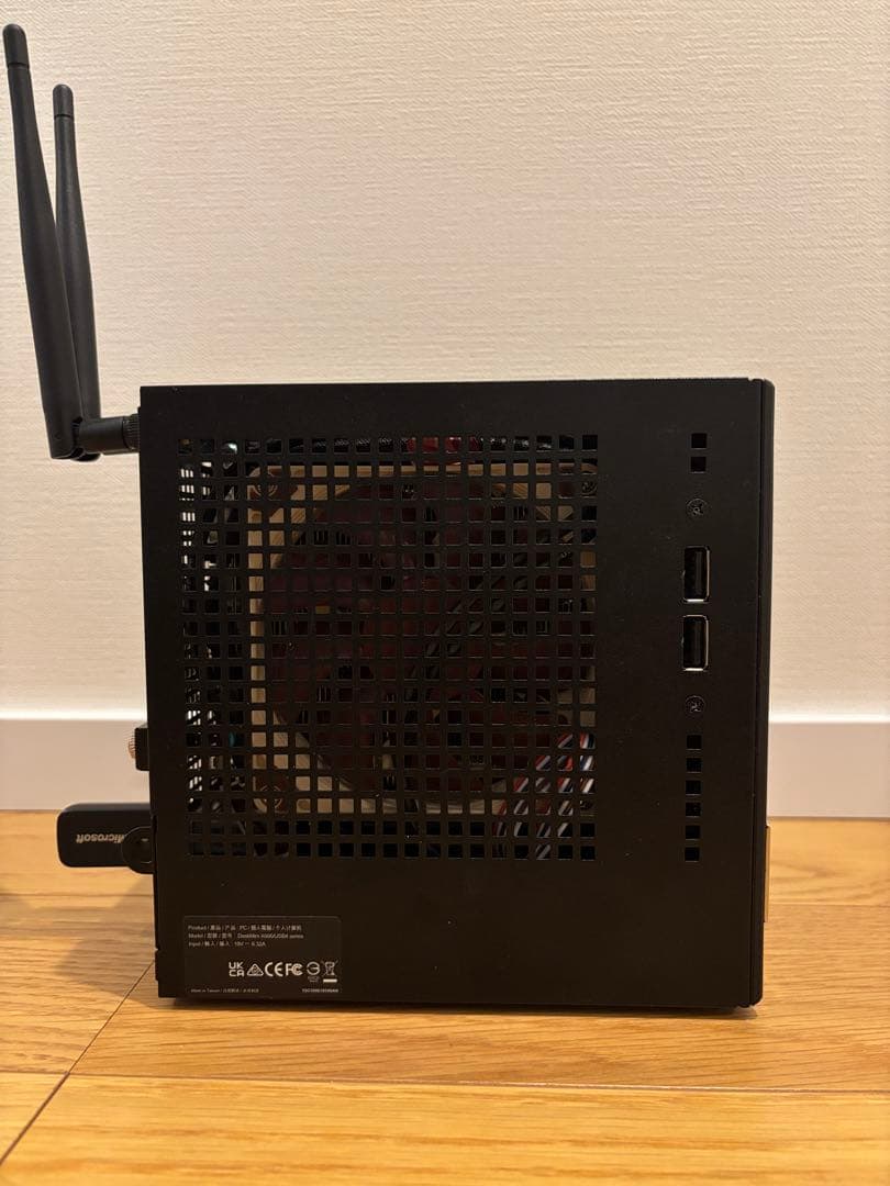 Ryzen 5 9600X✕ DeskMini X600 ×高速SSD
