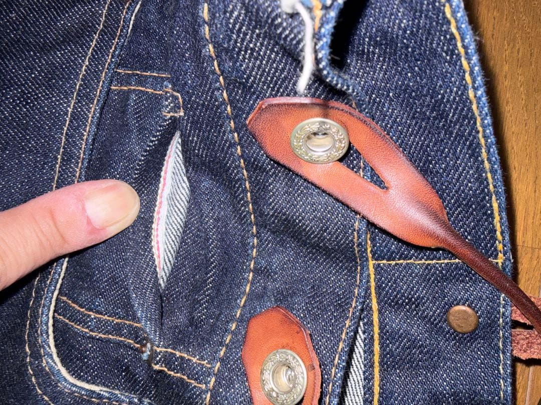 と*も様 ダリーズ &コーL201 デニム日本製復刻 シンチバック サスペンダー