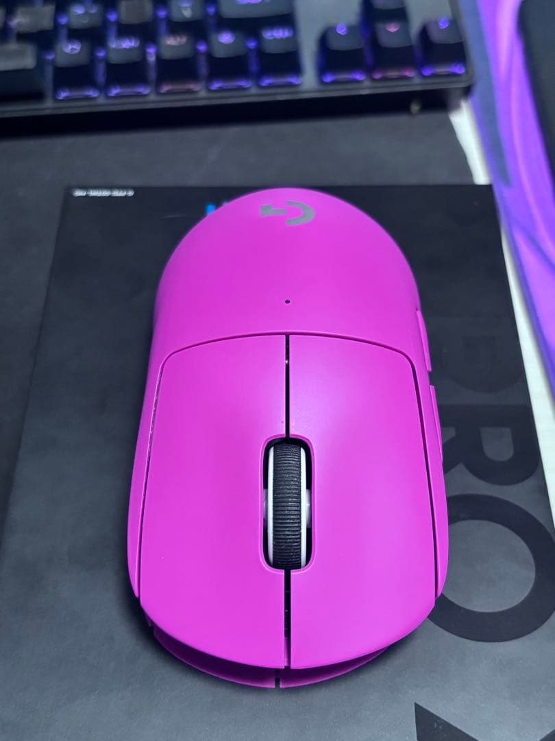 logicool G PRO X SUPERLIGHT 1ピンク