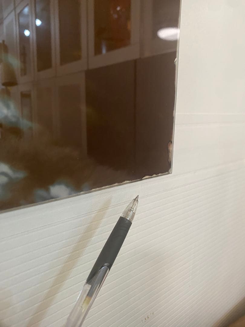 【東京都内23区配送無料】ドイツ製　kare ガラスアート　横幅150cm 絵