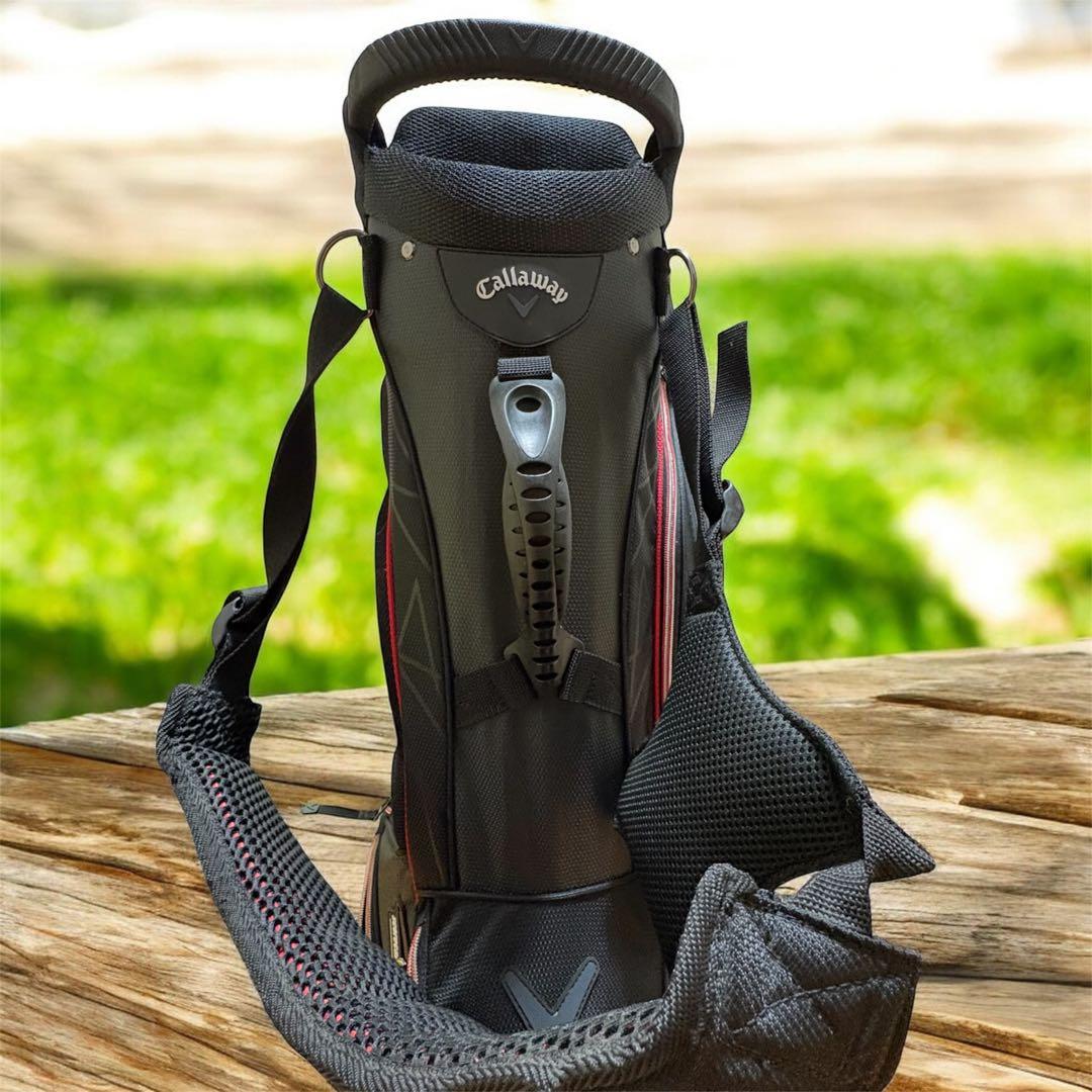 【極美品】希少　Callaway スタンドキャディバッグ 9インチ　キャロウェイ