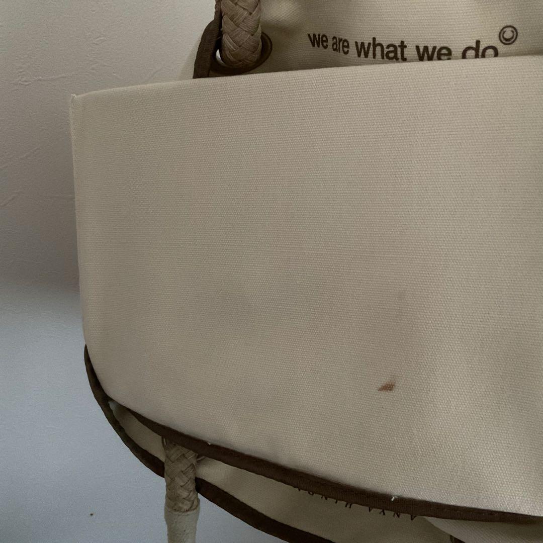 アニヤ・ハインドマーチ I’m not a plastic bag ブラウン