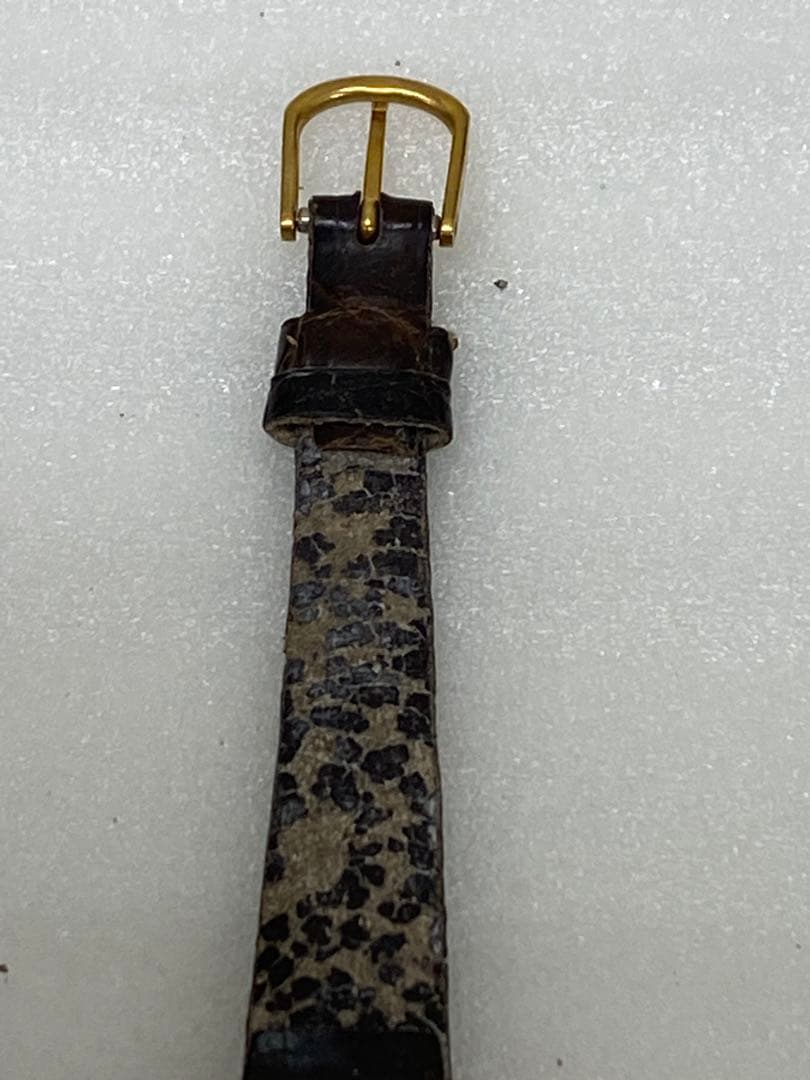 3-2253 SEIKO クォーツ18K 4130-6010レディース腕時計