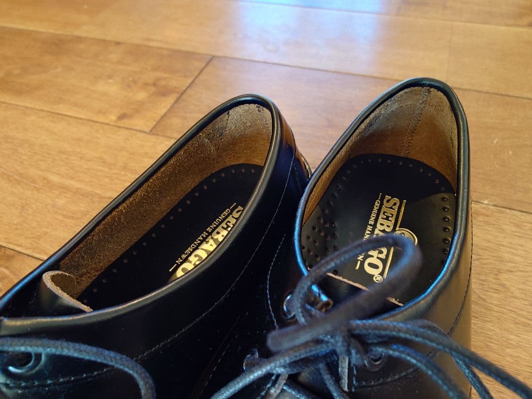 【期限値下げ】SEBAGO JAMES US6 黒 2アイレットUチップ