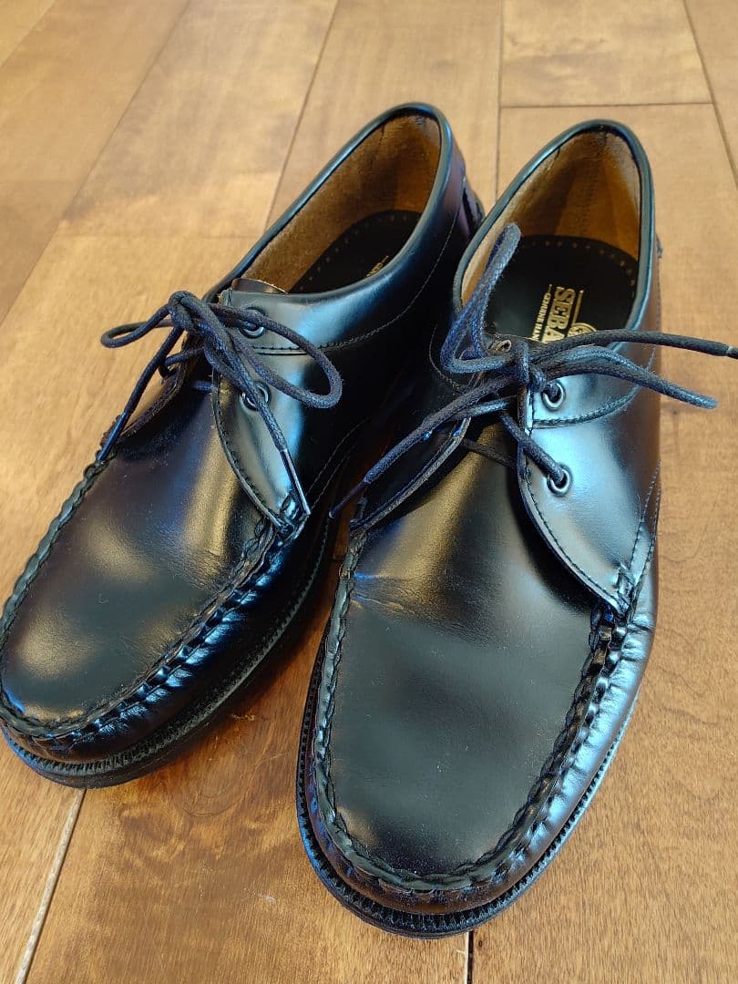 【期限値下げ】SEBAGO JAMES US6 黒 2アイレットUチップ