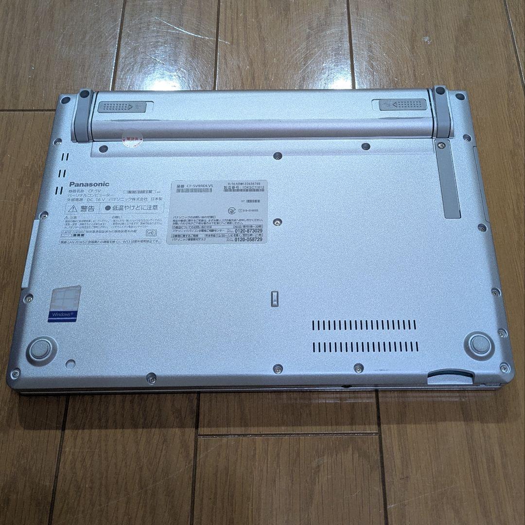 パナソニック レッツノート SV9　Core i5 10310U　メモリ8GB