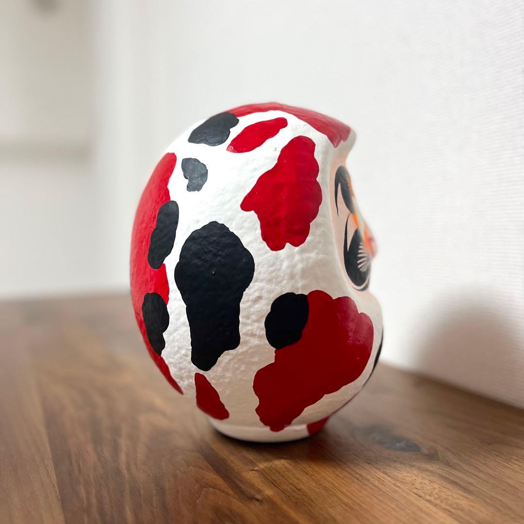 《 開運アート達磨 錦鯉 》インテリア雑貨 ダルマ daruma 縁起物