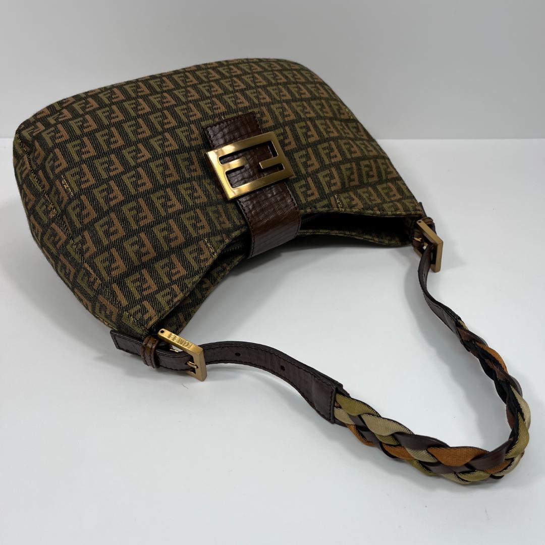 フェンディ8BR036 RU8 マンマバゲット ズッキーノ MBZ154