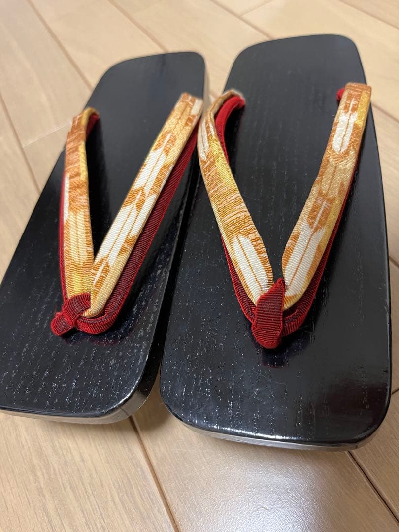 浴衣・帯・肌襦袢・下駄 一式セット 絞り柄 和装