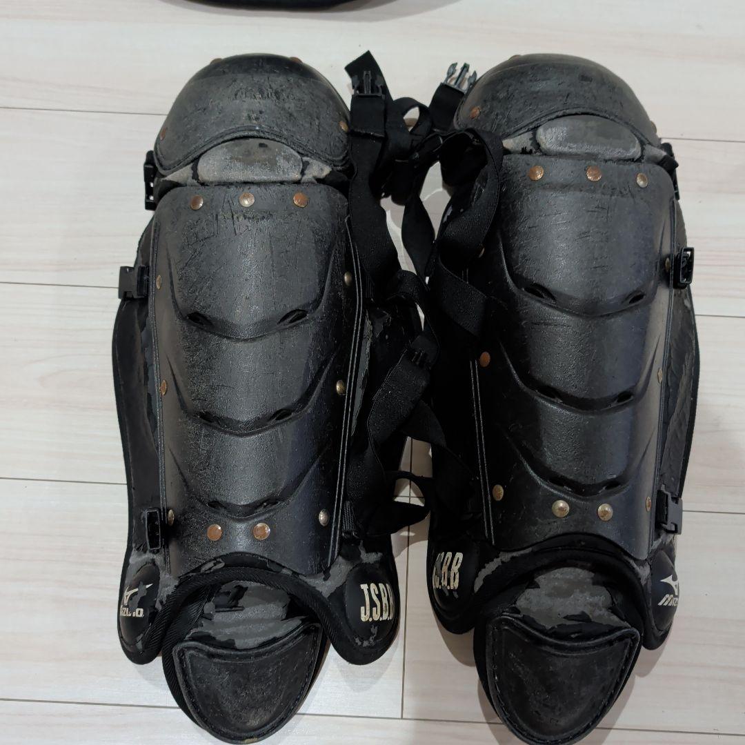 Mizuno 少年野球軟式　キャッチャー防具セット　ブラック