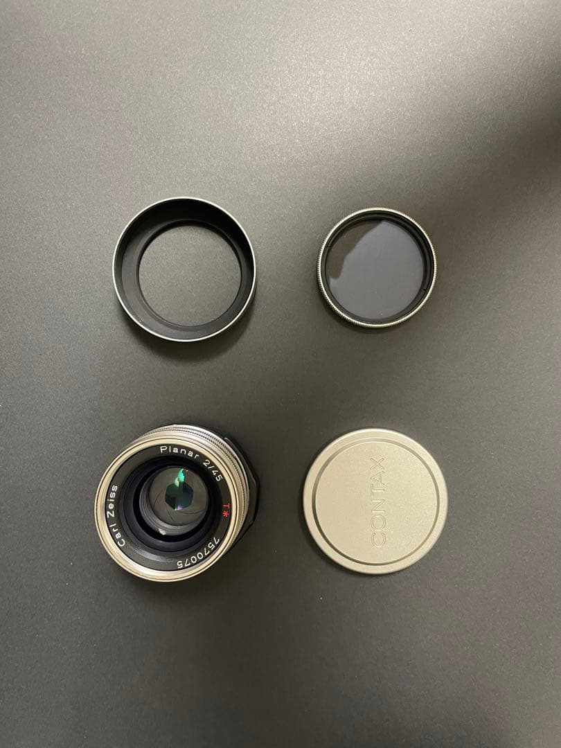 CONTAX G1 Planar 2/45レンズ付き