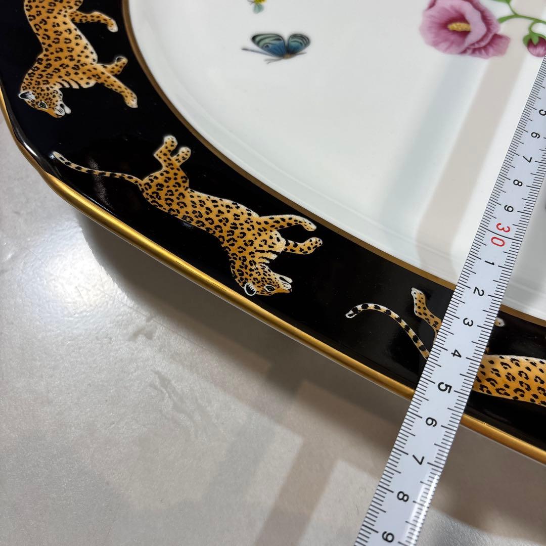 希少　レア　LYNN CHASE リンチェイス　ジャガー　ジャングル　大皿